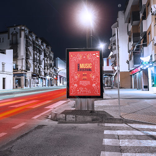 street lighting led image